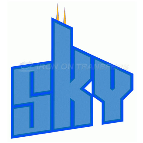 Chicago Sky Iron-on Stickers (Heat Transfers)NO.8545